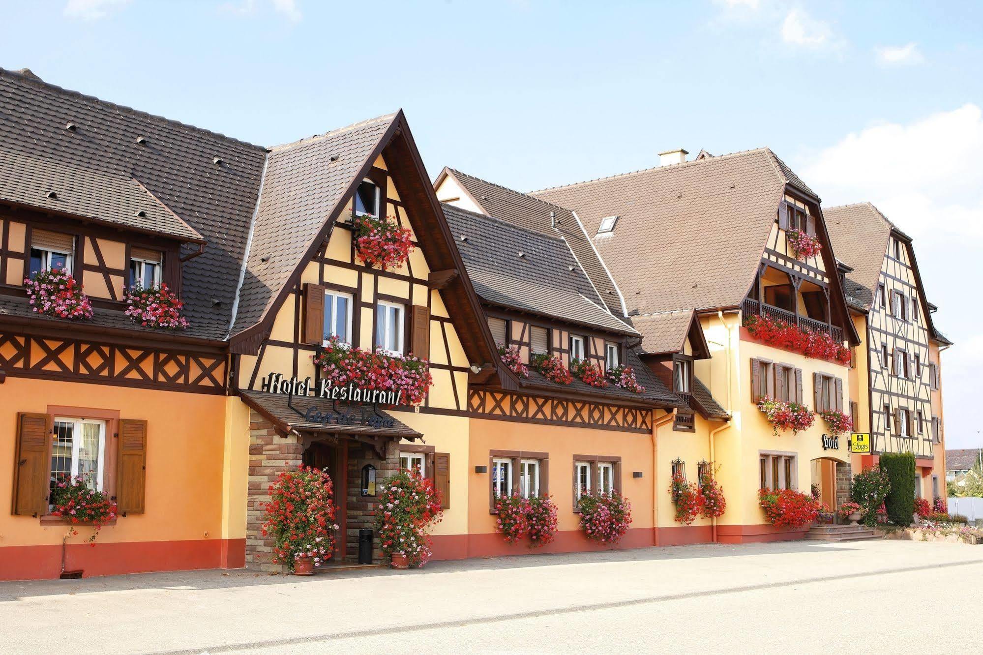 Hotel Au Cep De Vigne Innenheim Extérieur photo